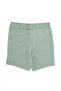 Baby Boy Pocketless Lace-Up Shorts-Green - 3