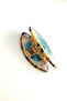 Mother-Of-Pearl Turquoise Evil Eye Eyelet Buckle (7cm) - 2