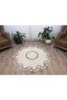 100X100 Size Nayla, Bath Mat, Jute Gift, Dowery, Living Room, Kitchen, Balcony - 4