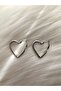 Copy - Heart Hoop Earrings Italian Locked