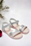 Double Striped Girl's Sandals