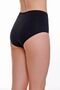 Women's Black 3-Pack High Waist Comfortable Cotton Panties 505 - 2