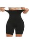 Hip Shaper, Waist Slimmer and Hip Firming High Waist Cuffed Corset Tights - 2