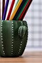 Cactus Pen Holder And Flower Pot - 3
