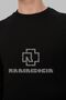 Unisex Oversize Long Sleeve Rammstein Printed Crew Neck Hoodless Sweatshirt Cotton - 4
