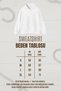 Unisex Hoodie Oversize Long Sleeve Teddy Bear Printed Hooded Sweatshirt Oversize Cotton - 4