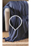 Lina Navy Blue Sofa Cover 170 X 210 cm Sofa Bed Cover Cotton Tufted - 3