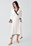 Long Sleeve Lycra Viscose Maternity Nightgown Dressing Gown Set