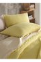 Yellow Colored 4 Layer Muslin 100% Cotton Single Bedspread/Pike 160X240Cm - 5