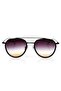 Black Framed Women's Sunglasses with Purple Gradient Lenses Ae2211c11 - 7