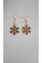 Red Green Christmas Earring with Bright Stone Detail - Gift and Gift - 5