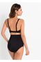 Anti-Slip Silicone Slimming Gathering Belly Concealing Corset Panties - 2