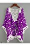 Back Embroidered Beach Dress with Pompom Detail - 2