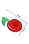 Red Apple Pool Toy and Cup Holder, Fun and Practicality in One - 3