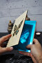 Butterfly Themed Wooden Cover Notebook - Lined Notebook - Agenda - School Notebook (A5 - 120 Pages) - 2