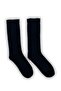 3-Piece Black Long Military Socks - Airman Soldier Socks - Military Equipment - 3