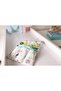 Lilac Rainbow Diaper Cushion (Sleepiness) 40X70 - Pique Blanket 80X80 and Organizer - 5