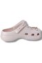 Women's Slippers with Stone Emojis, Sandals with High Soles - 2