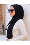 Hijab Package 12 Pieces (Combed Cotton Shawl, bun buckle, stitched bonnet, ruffle bonnet, scarf pin, clip - 5