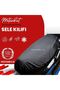Xf Chopper Motorcycle Black Saddle Cover Canvas-123668