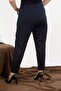 Large Size Women's Carrot Leg Trousers - 4