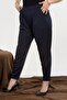 Large Size Women's Carrot Leg Trousers - 2