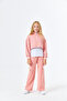 Sgk-1356 Serbend Kids Girls Cargo Pocket School Sweatpants - 2