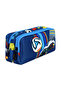 Licensed Black-Blue Astronaut Patterned 2-Pocket Pencil Case - 4