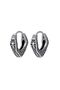Antique Design Geometric Striped Drop Model Stainless & Tarnish-Resistant 316L Steel Unisex Earrings - 3