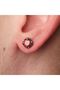 Zircon Stone Vintage Nail Model Stainless & Tarnish-Resistant 316L Steel Unisex Earrings