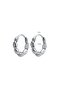 Special Design Hoop Stainless & Tarnish Resistant Casual 316L Steel Unisex Earrings - 3