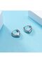 Damla Model Flat Casual Stainless & Tarnish-Resistant Ring 316L Steel Unisex Earrings