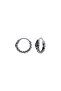 Gray Snake Pattern - Stainless 316L Steel Earrings