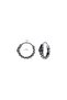 Gray Snake Pattern - Stainless 316L Steel Earrings - 3