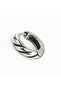 Striped Modern Ring Design Stainless & Tarnish Resistant 316L Steel Unisex Earrings - 2