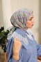 وشاح قطني ناعم بنمط البوصلة - 2