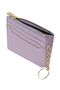 Genuine Leather Women's Card Holder |   Pia Key 1423 Lilac - 3