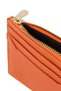 Genuine Leather Women's Card Holder |   Pia Key 1423 Orange - 7