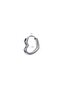 Thin Heart Design Casual Non Tarnish & Rustproof 316L Steel Earrings - 2