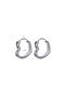 Thin Heart Design Casual Non Tarnish & Rustproof 316L Steel Earrings - 4