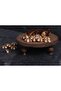 Wooden Presentation Holder Special Design Standing Presentation Holder Wooden Walnut Color - 7