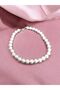 Aesthetic Soft Vibes Vintage Pearl Necklace 1 Piece - 2