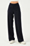 Women's Palazzo Pants Wide Leg High Waist Fabric - 5