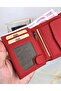 Genuine Leather - Multi-compartment Coin Pocket Wallet - 4