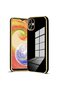Galaxy A05 Case Shiny Edged Gold Embroidered Cover with Camera Protection