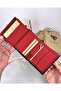 Genuine Leather - Multi-compartment Coin Pocket Wallet - 4