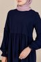 Medina Silk Skirt Layered Hijab Dress Mother's Dress Prayer Dress Stylish and Elegant Hijab Dress - 7