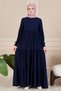 Medina Silk Skirt Layered Hijab Dress Mother's Dress Prayer Dress Stylish and Elegant Hijab Dress - 4