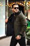 Outdoor Water, Cold, Windproof, Quilted, Fur Lined, Fiber Filled, Softshell Men's Coat