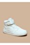 Panelled High-Top Sneakers with Hook and Loop Closure